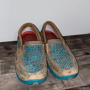 Twisted X Checker Slip On’s